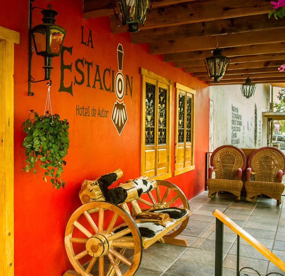 Hotel La Estacion Креэль Экстерьер фото